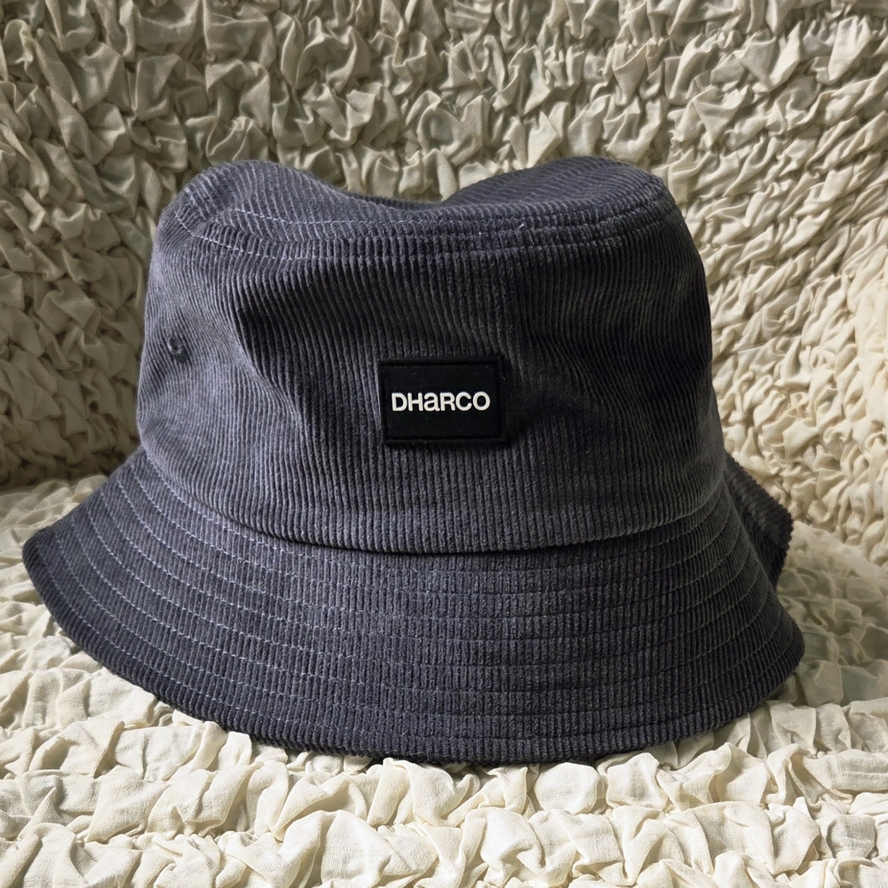 DHaRCO Grey/Charcoal Corduroy Bucket Hat